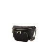 Chanel clutch-belt in black grained leather - 00pp thumbnail