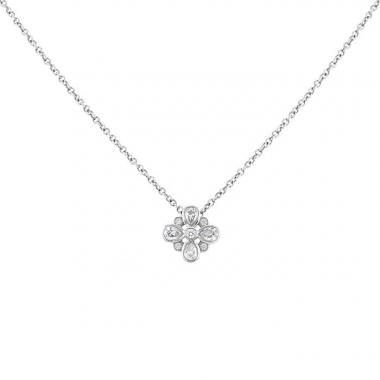 Tiffany 
Co necklace in platinium and diamonds