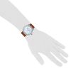 Hermes Arceau watch in stainless steel Ref:  AR4.710 Circa  2010 - Detail D1 thumbnail