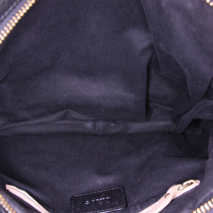 Borsa Chloé Paraty in pelle martellata nera - Detail D3