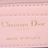Bolso de mano Dior Lady Dior modelo mediano en cuero cannage rosa pálido - Detail D4 thumbnail