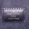 Bolso de mano Louis Vuitton City Malle en lona Monogram beige y marrón y cuero negro - Detail D4 thumbnail