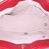 Sac à main Chanel  Soft CC en cuir grainé matelassé rouge - Detail D3 thumbnail