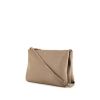 Céline Trio large model shoulder bag in grey grained leather - 00pp thumbnail