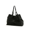 Jerome Dreyfuss Maurice shopping bag in black suede - 00pp thumbnail