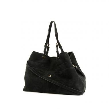 Shopping bag Jerome Dreyfuss Maurice in camoscio nero