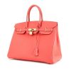 Bolso de mano Hermes Birkin 35 cm en cuero epsom rosa Jaipur - 00pp thumbnail