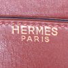 Borsa portadocumenti Hermès Sac à dépêches in pelle box color cognac - Detail D3 thumbnail