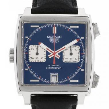 Montre TAG Heuer Monaco en acier Ref : CAW211A Vers  2010