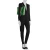 Bolso Cabás Givenchy en cuero verde - Detail D1 thumbnail