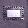 Bolso de mano Fendi Big Mama en tejido trenzado negro y cuero negro - Detail D3 thumbnail