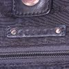 Celine Cabas shopping bag in black grained leather - Detail D3 thumbnail