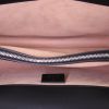 Gucci Dionysus bag worn on the shoulder or carried in the hand in black velvet and black patent leather - Detail D3 thumbnail