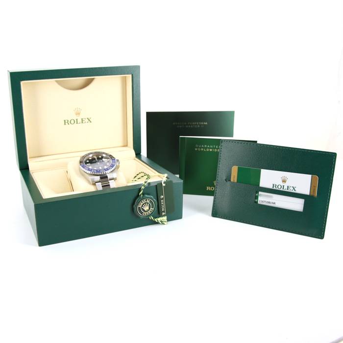 Montre Rolex GMT-Master II en acier Ref :  116710 Vers  2016 - Detail D2