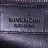 Bolso para llevar al hombro Givenchy Obsedia en cuero granulado color burdeos - Detail D4 thumbnail