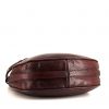 Sac porté épaule Givenchy Obsedia en cuir grainé bordeaux - Detail D5 thumbnail