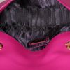 Salvatore Ferragamo handbag in pink leather - Detail D2 thumbnail