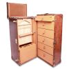 Louis Vuitton Wardrobe trunk in natural leather - Detail D1 thumbnail