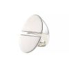 Anello aperto Hermès Initiale in argento - 00pp thumbnail