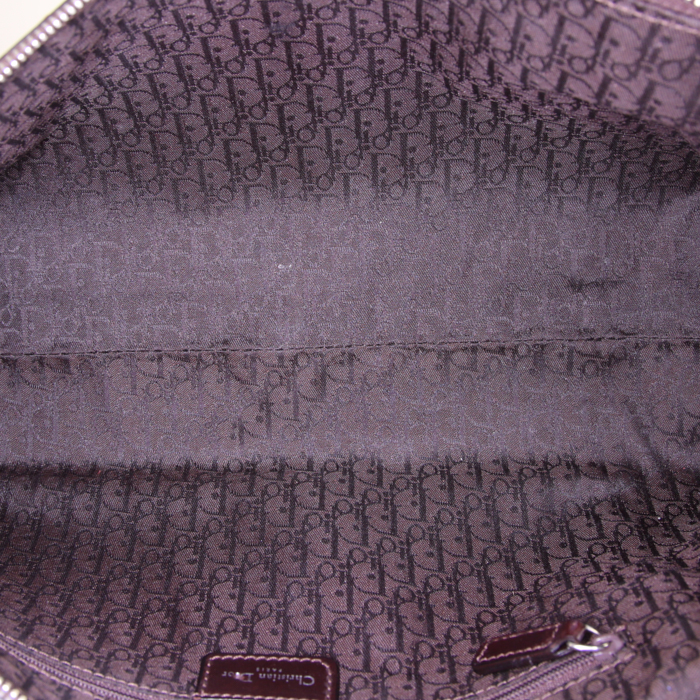 Dior Piercing handbag in brown leather - Detail D2