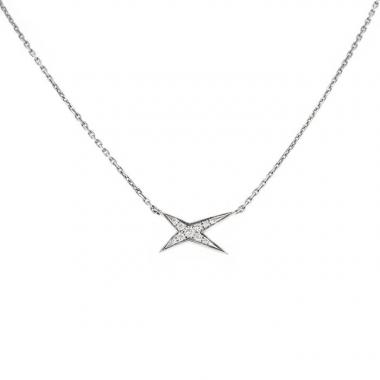 Collar Mauboussin Valentine Parce Que Valentin en oro blanco y diamantes