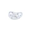 Fred Mouvementée large model ring in white gold and diamonds - 00pp thumbnail