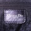Bolso de mano Dior Vintage en cuero granulado negro y cuero esmaltado negro - Detail D3 thumbnail