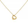 Collana Tiffany & Co Open Heart modello piccolo in oro giallo - 00pp thumbnail