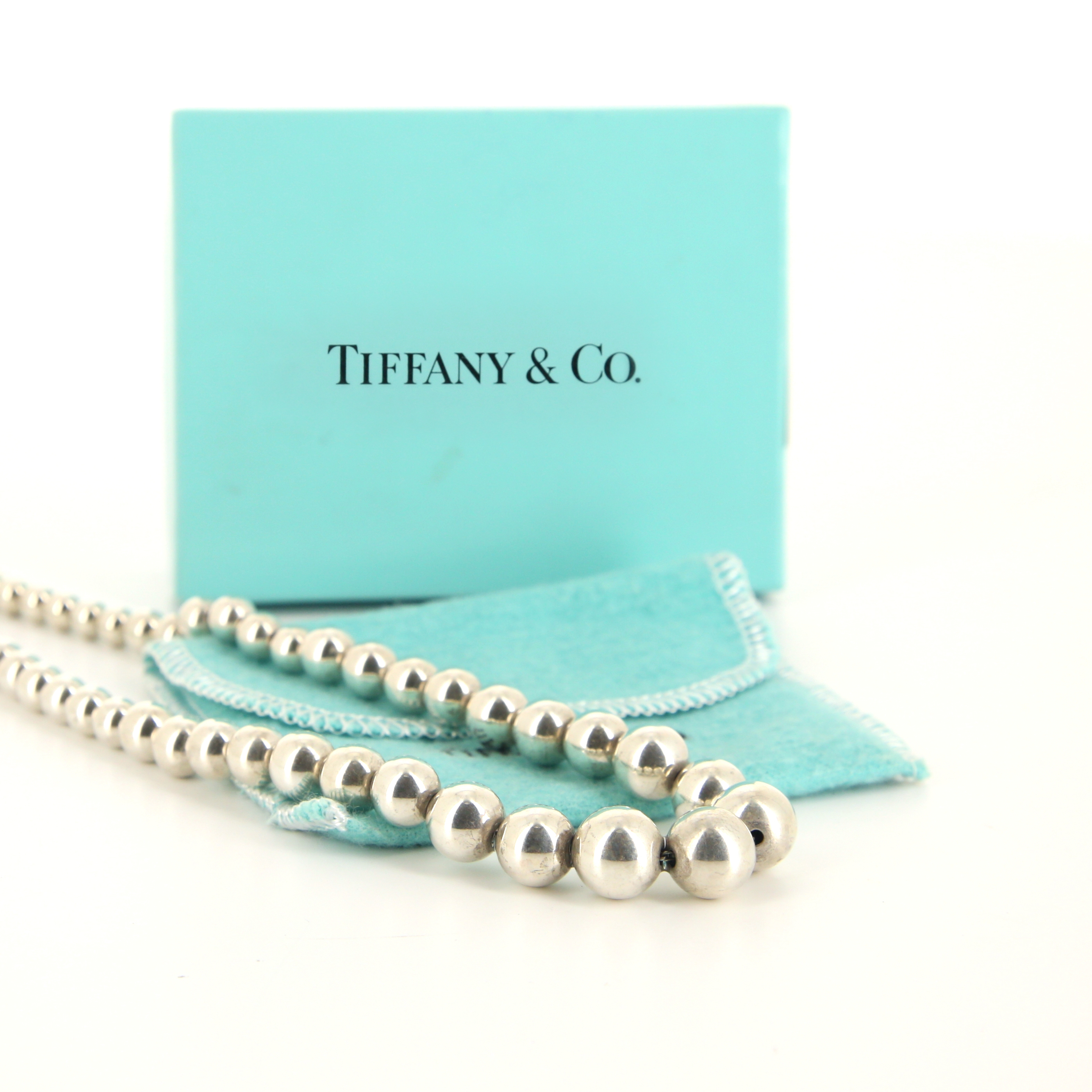 Tiffany & Co City HardWear necklace in silver - Detail D2
