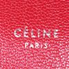 Borsa a tracolla Celine Clasp in pelle rossa - Detail D3 thumbnail