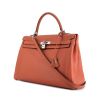 Hermes Kelly 35 cm handbag in Rose Tea Swift leather - 00pp thumbnail