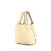 Hermes Picotin small model handbag in off-white togo leather - 00pp thumbnail
