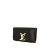 Pochette Louis Vuitton Louise en cuir verni noir - 00pp thumbnail
