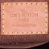 Borsa Louis Vuitton Palermo in tela monogram marrone e pelle naturale - Detail D4 thumbnail
