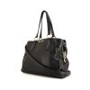 Miu Miu shopping bag in black grained leather - 00pp thumbnail