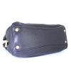 Miu Miu shopping bag in black grained leather - Detail D5 thumbnail