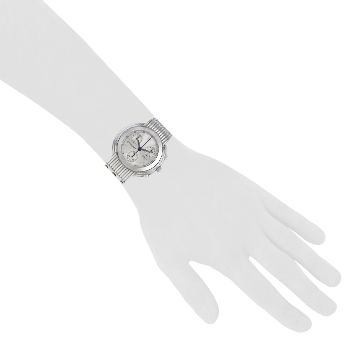Boucheron Reflet-Solis watch in stainless steel Circa 2000 - Detail D3