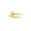 Cartier Juste un clou ring in yellow gold - 00pp thumbnail