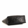 Celine Cabas shopping bag in black leather - Detail D4 thumbnail
