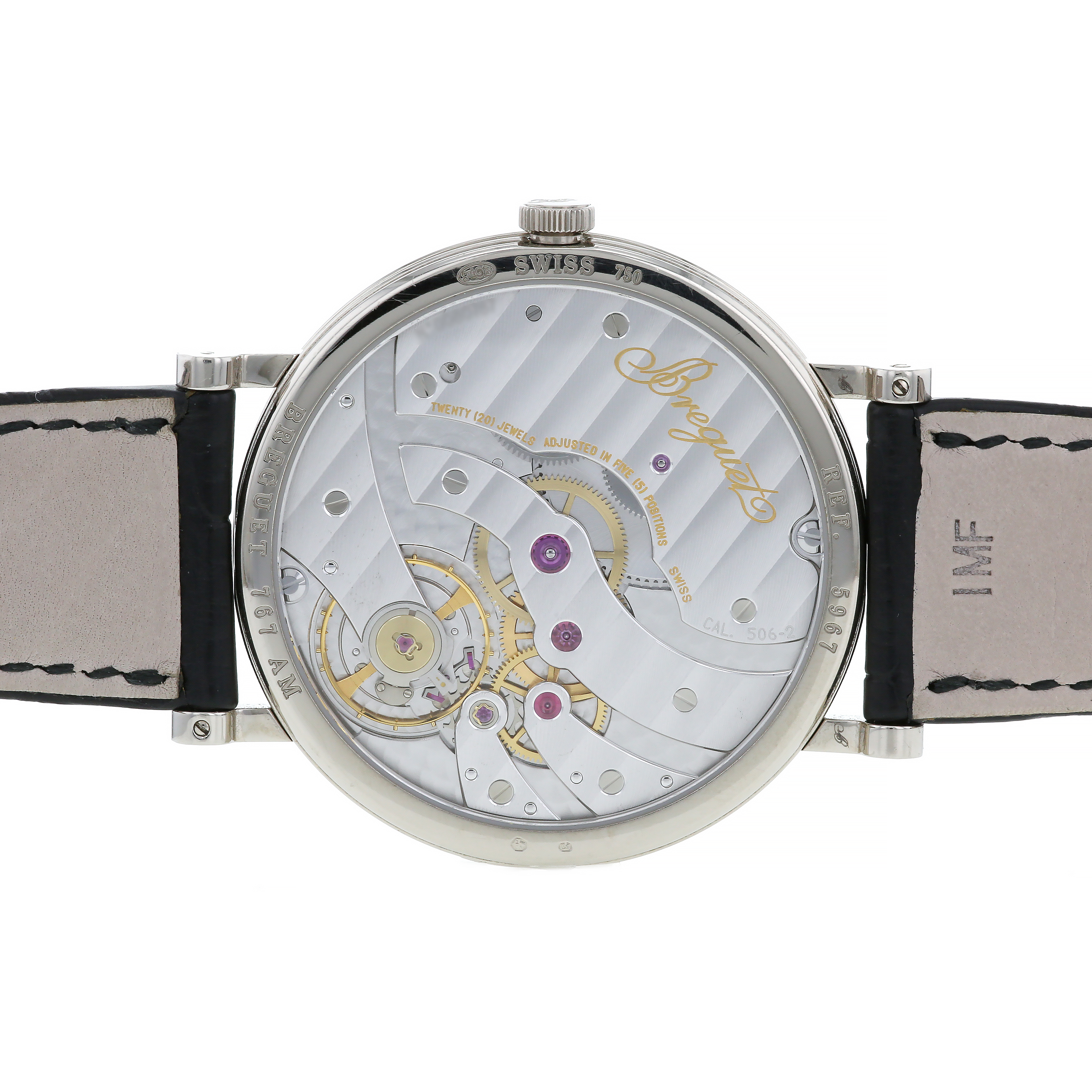 Breguet Classic watch in white gold Ref: 5267 Circa 2010 - Detail D2