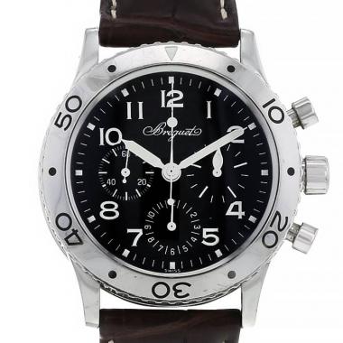 Reloj Breguet Type XX Aeronavale de acero Ref :  3800 Circa  2010