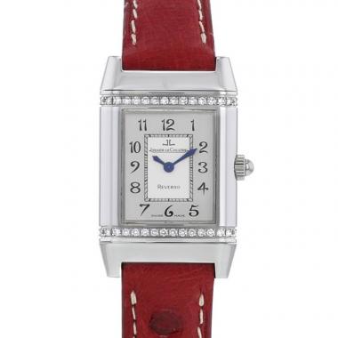 Montre Jaeger-LeCoultre Reverso Lady en acier Ref :  265.8.08 Vers  2000