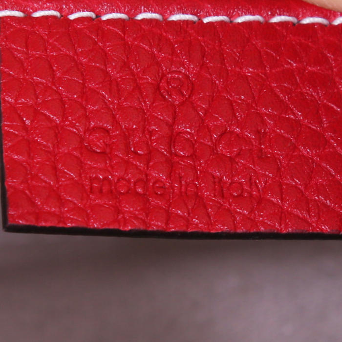Gucci Soho Disco shoulder bag in red leather - Detail D3