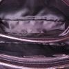 Saint Laurent handbag in brown foal and black leather - Detail D2 thumbnail