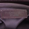 Saint Laurent handbag in brown foal and black leather - Detail D3 thumbnail