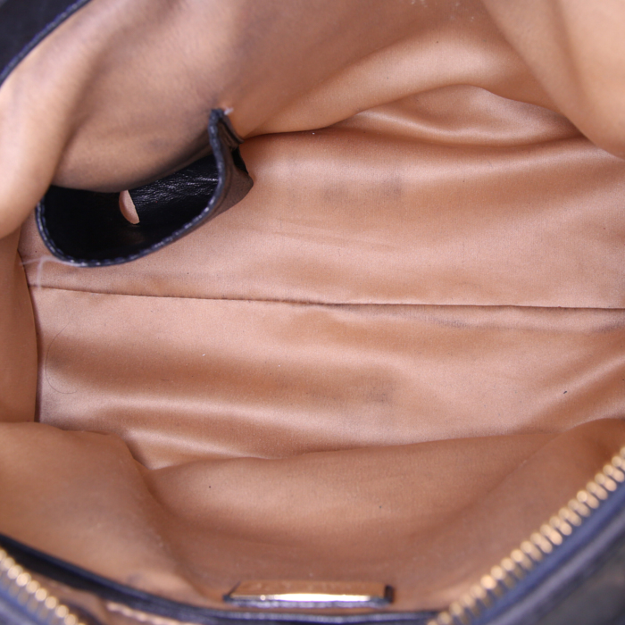Borsa Versace in pelle trapuntata nera - Detail D2