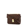 Bolso bandolera Louis Vuitton Metis en lona Monogram marrón y cuero natural - 00pp thumbnail
