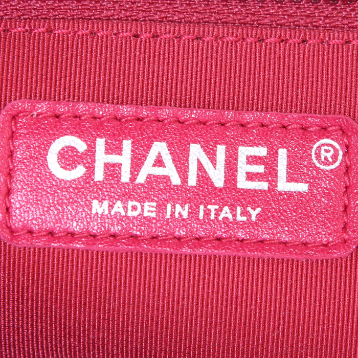 Borsa a tracolla Chanel Gabrielle in pelle trapuntata a zigzag nera - Detail D4