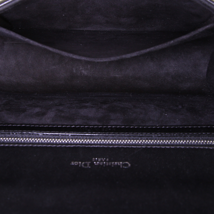 Dior Diorama handbag in black leather - Detail D3