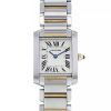 Cartier Tank Française watch in gold and stainless steel Ref:  2384 Circa  2000 - 00pp thumbnail